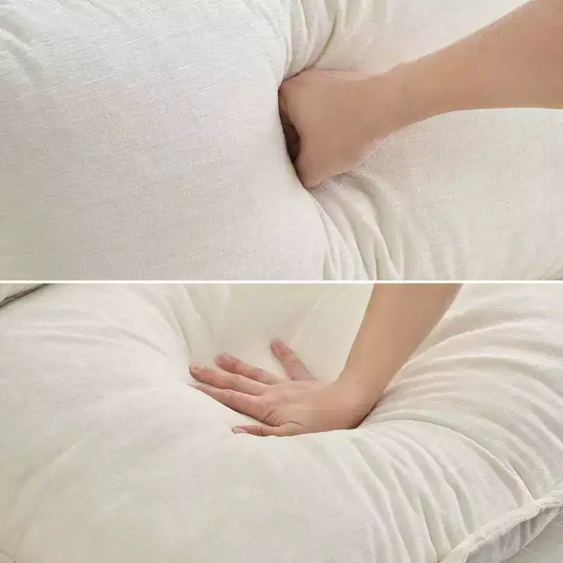 Divano a 3 posti in velluto comfort, divano lungo a L, seduta profonda con poggiapiedi, adatto per camera da letto, soggiorno e studio